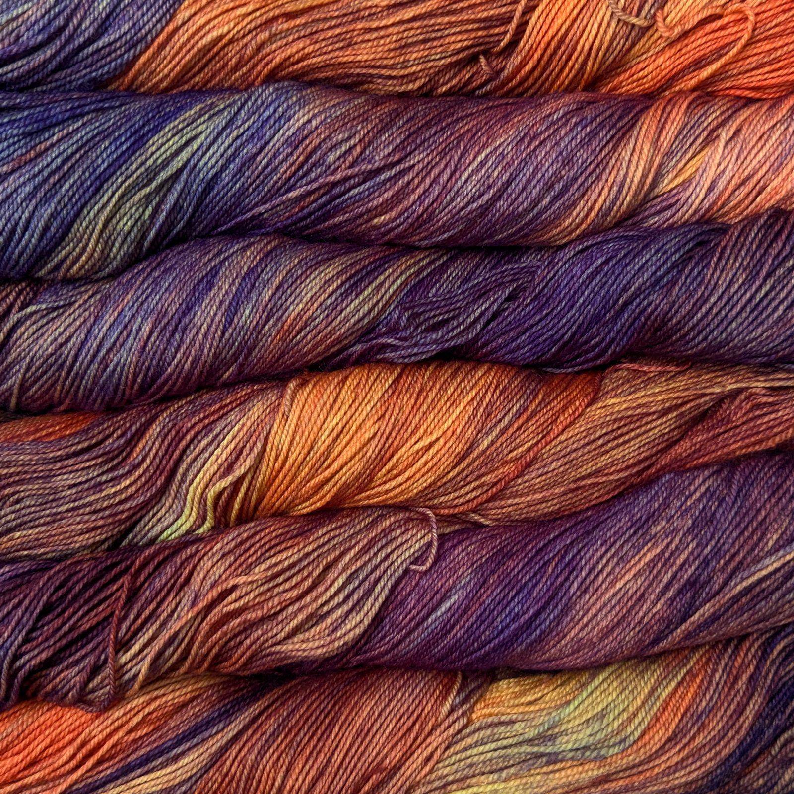 Calcetín Malabrigo Superwash Merino teñido a mano hilo de tejer lana 100 g gama completa - Imagen 7 de 81