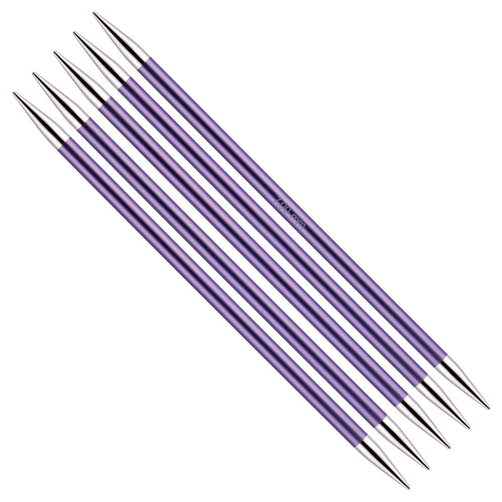 KnitPro Zing DPNs / Double Point Needles Knitting Aluminium all sizes