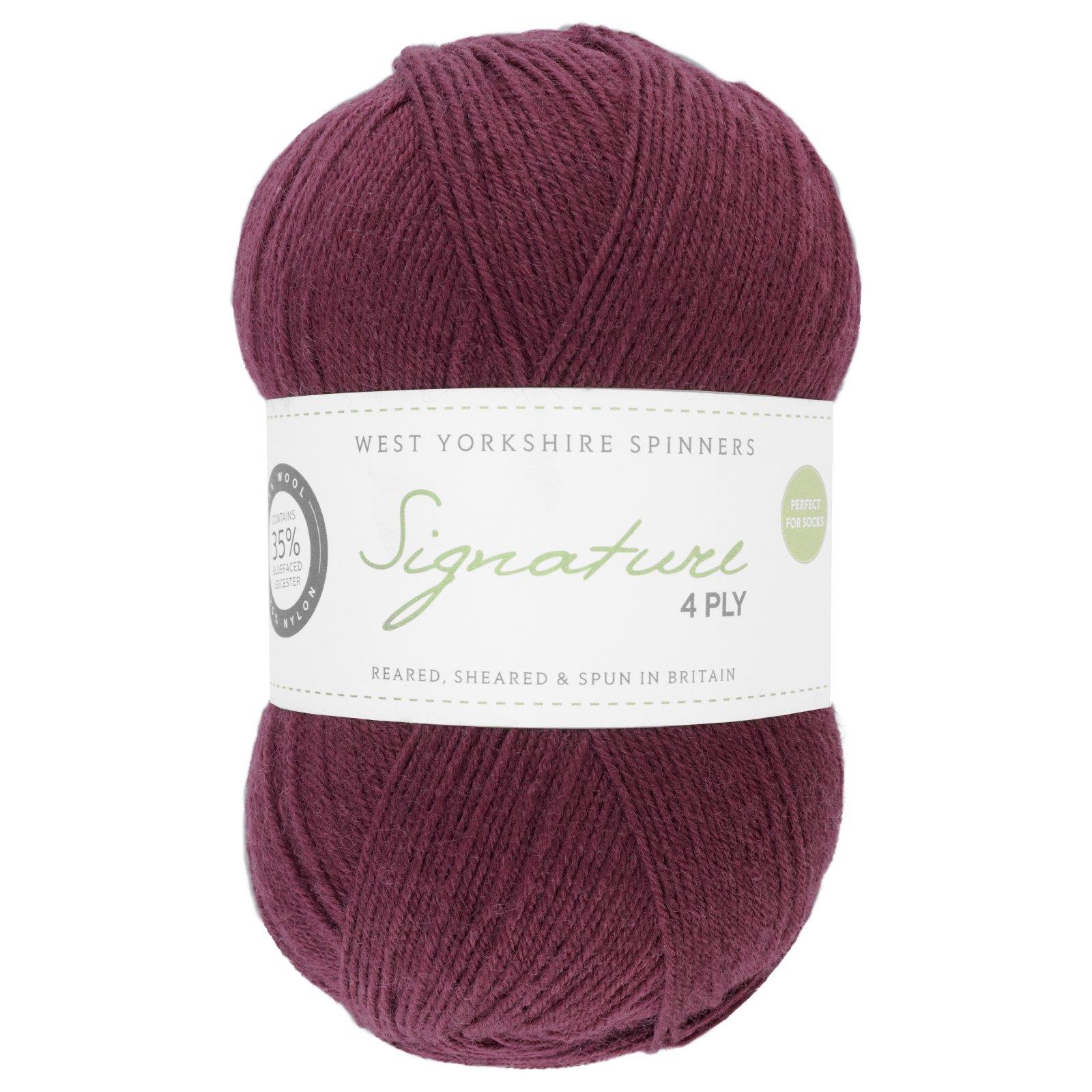 West Yorkshire Spinners WYS Signature 4ply Sock Knitting Yarn Wool 100g - Picture 124 of 226