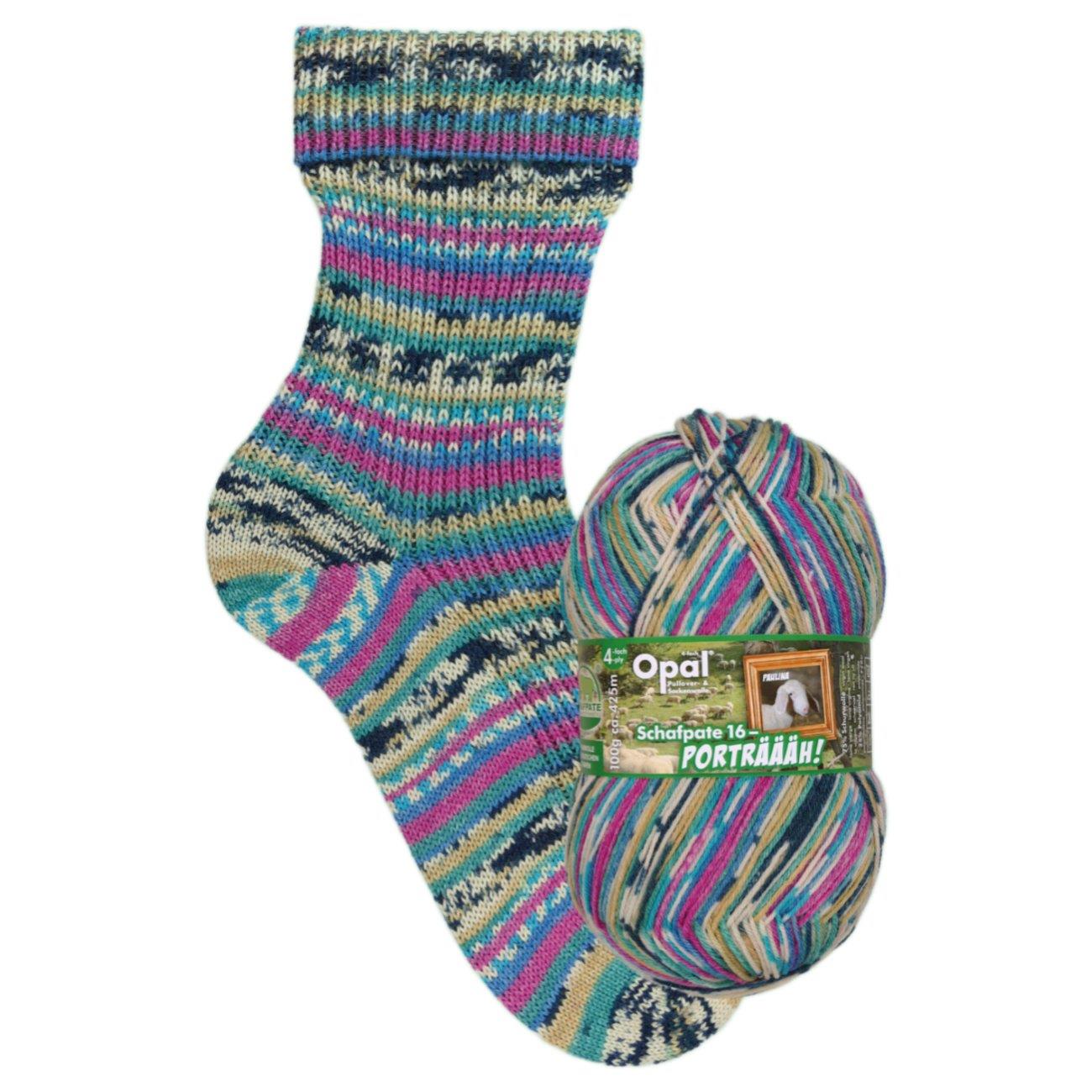 Opal "Schafpate 16" 4ply Sock Yarn 100g Knitting Wool - Picture 6 of 9