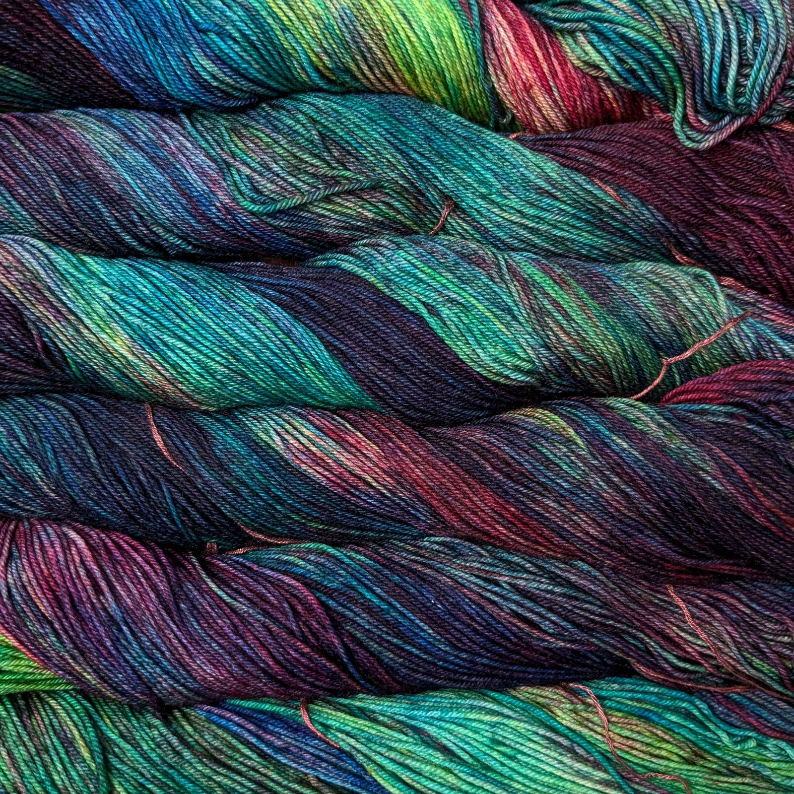 Malabrigo Ultimate Sock Superwash Merino Nylon Hand Dyed Knitting Yarn Wool 100g - Picture 7 of 40