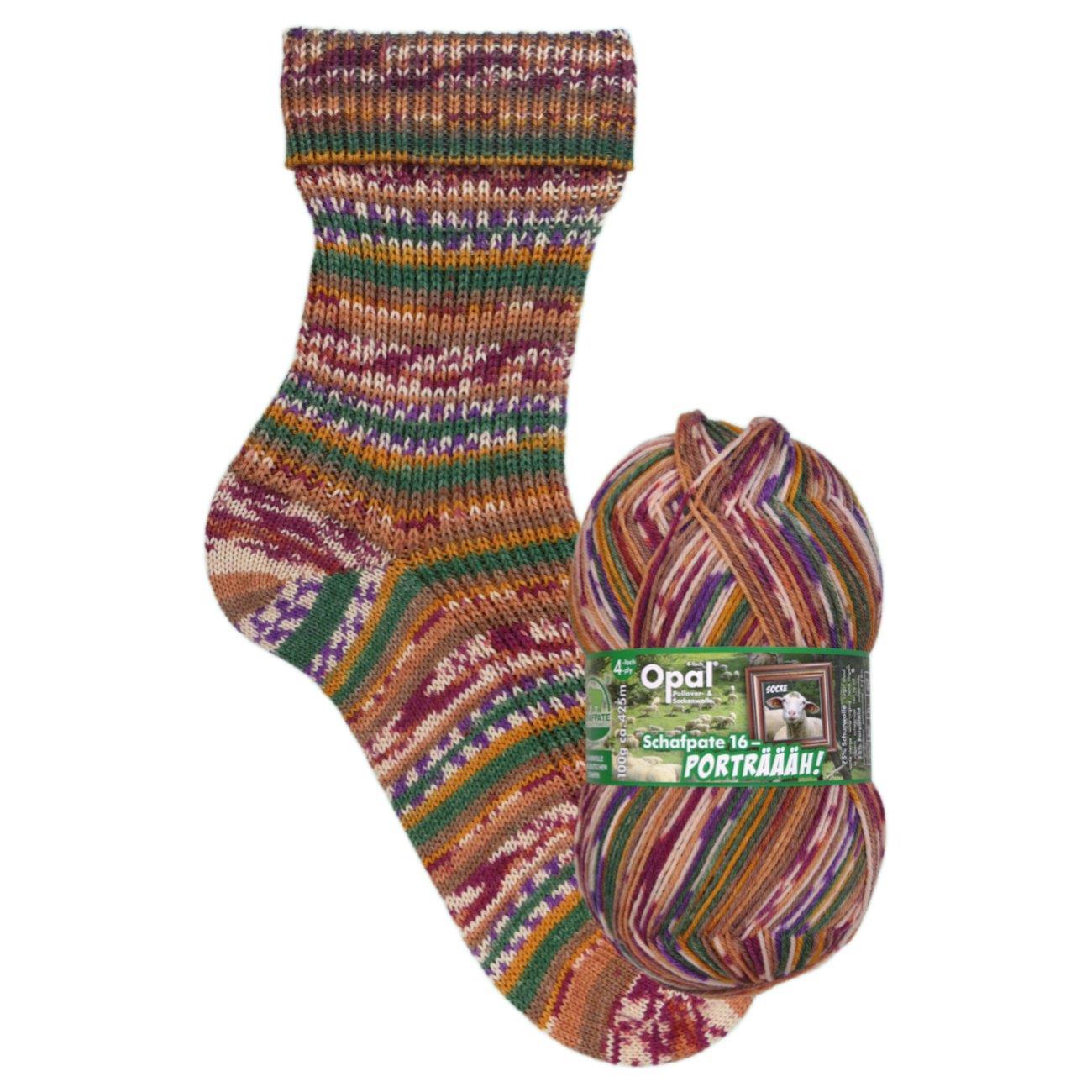 Opal "Schafpate 16" 4ply Sock Yarn 100g Knitting Wool - Picture 7 of 9