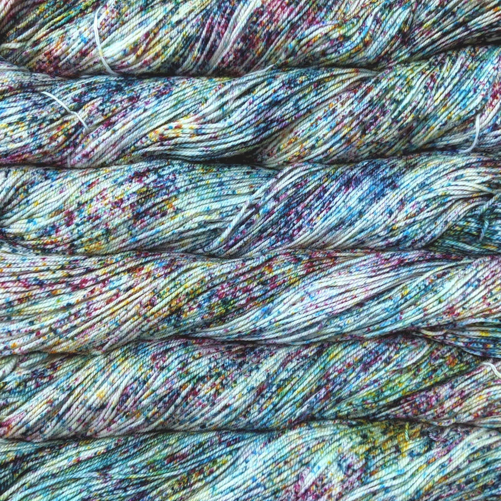 Calcetín Malabrigo Superwash Merino teñido a mano hilo de tejer lana 100 g gama completa - Imagen 51 de 81