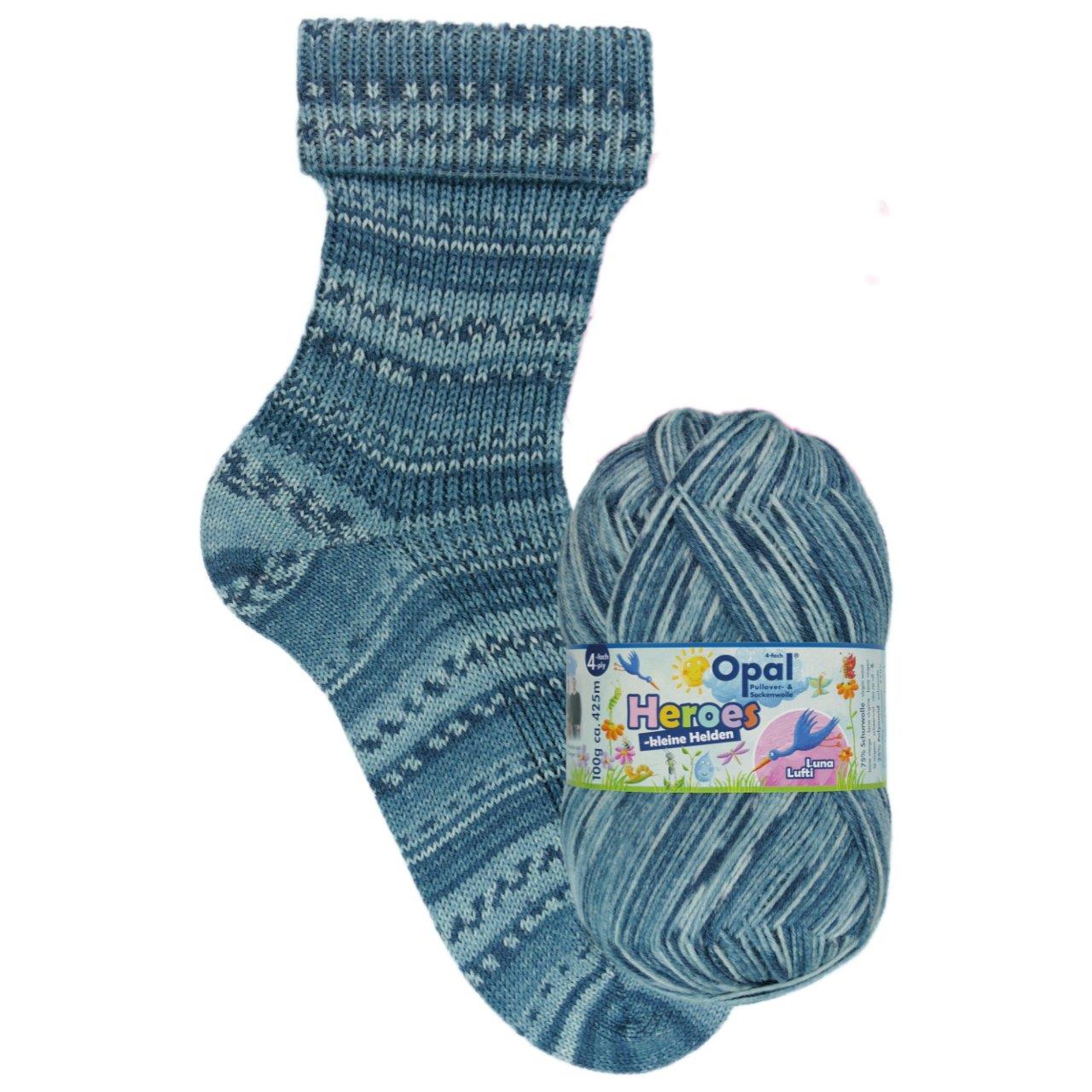 Opal "Heroes" 4ply Superwash Sock Yarn 100g Knitting Crochet - Full Range - Picture 8 of 9