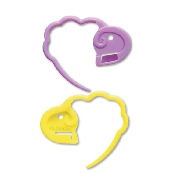 Clover Quick Locking Stitch Markers for Knitting - Choice of Sizes - Picture 7 of 7