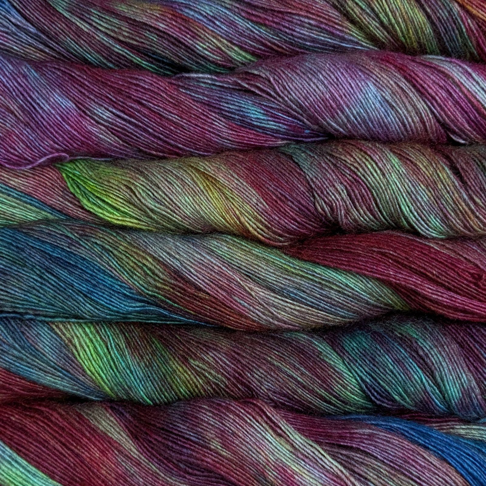 Malabrigo Encaje Merino Teñido a Mano Hilo de Tejer Lana 50g Gama Completa - Imagen 17 de 73