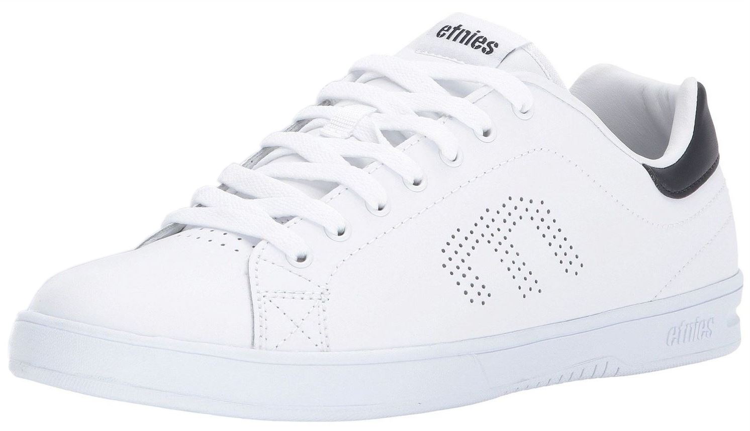 Etnies Callicut LS Weiß Marine Herrens Leder Skate Sneakers Etnies Callicut LS Weiß Marine Herrens Leder Skate Sneakers