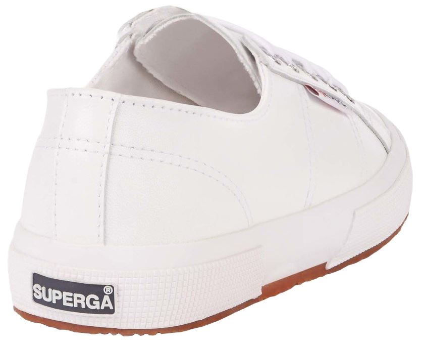 Superga 2750 Womens Leather Trainers - Picture 11 of 12