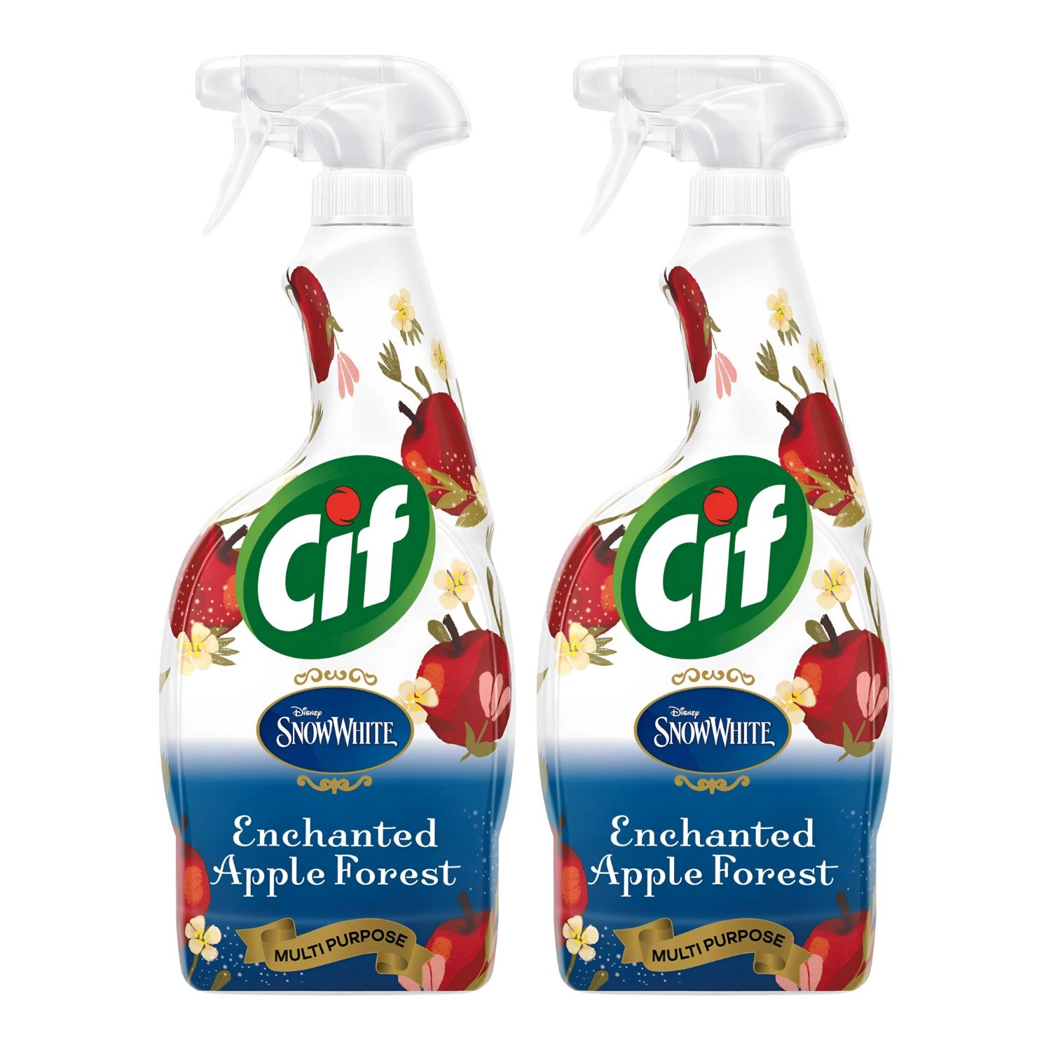 Cif Enchanted Apple Forest Kitchen Bathroom Surfaces Cleaning Spray 750ml - Bild 7 von 8