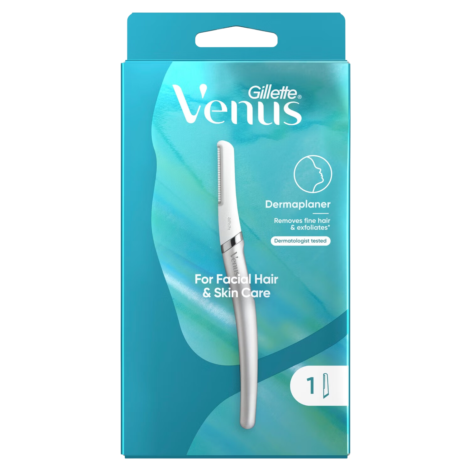 Gillette Venus Scham Gesichtshaar- & Hautpflege glatt leuchtender Rasierer Rotationstrimmer - Bild 11 von 13