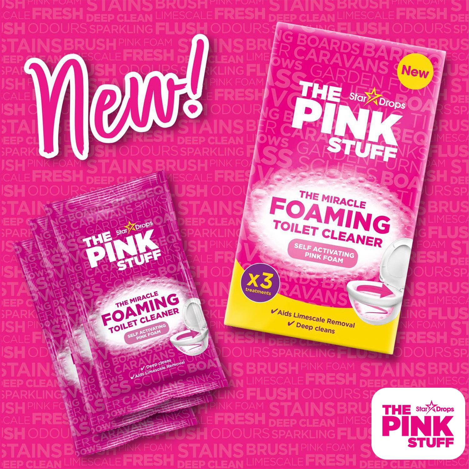 THE PINK STUFF Miracle Power Foaming Toilet Bowl Cleaner 7 Oz. 100552888 - View #3