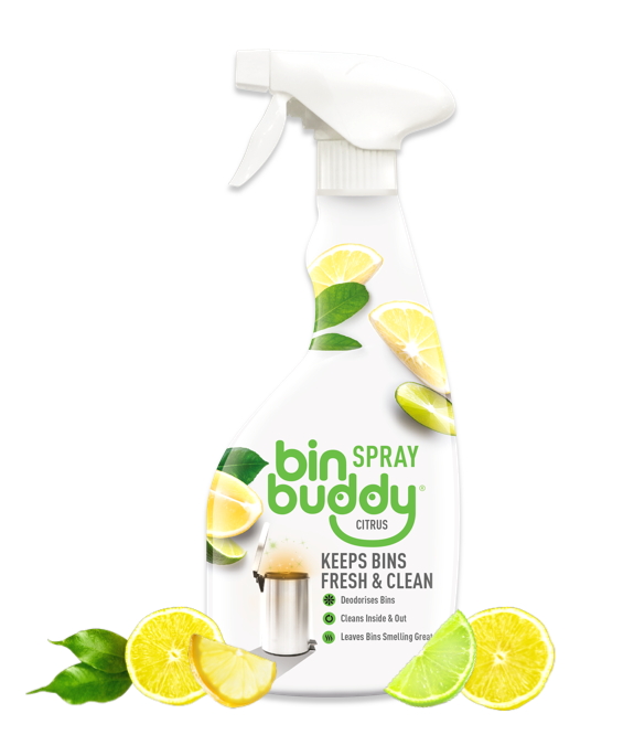 Bin Buddy Disinfectant Spray Surface Cleaner Wheelie Dustbin Air