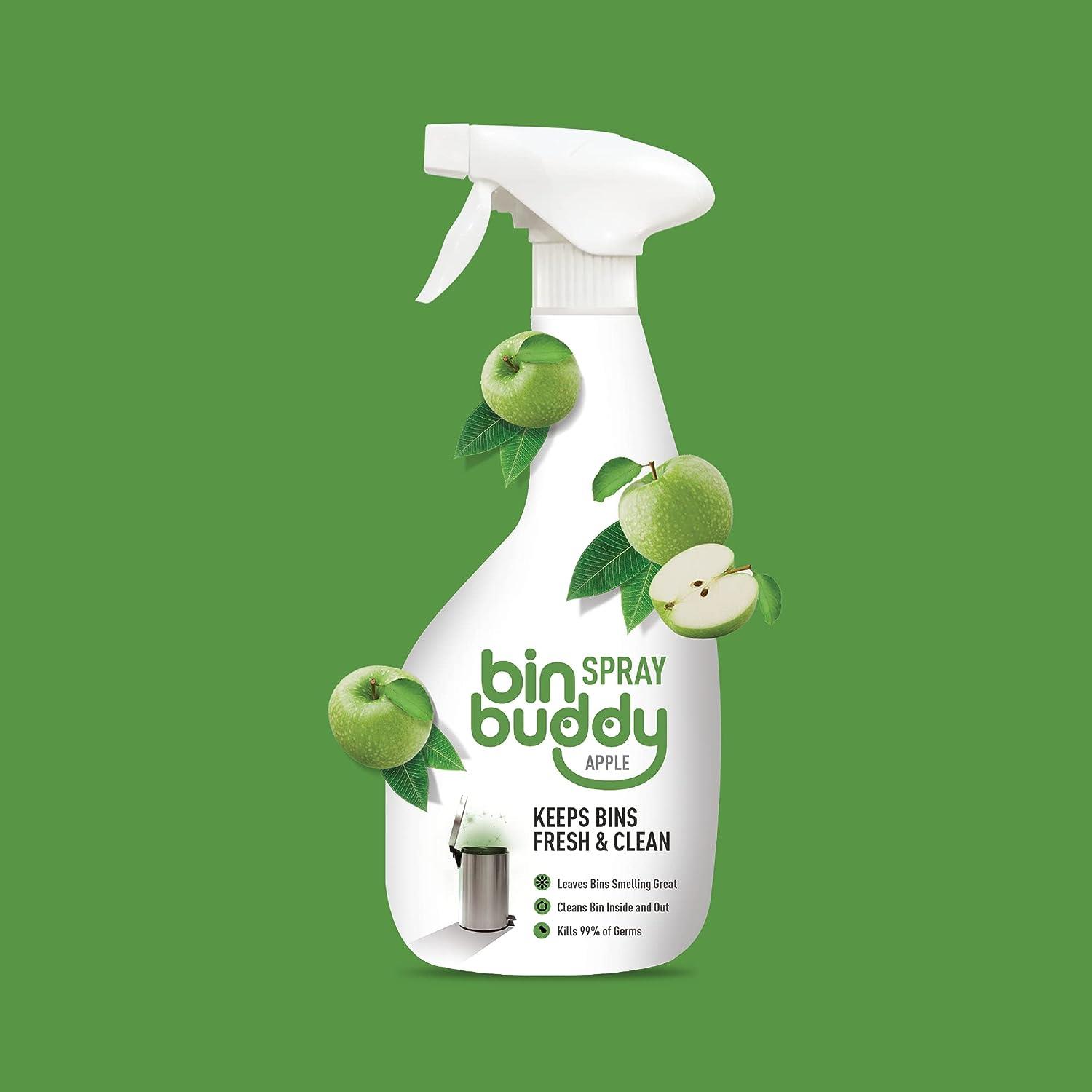 Bin Buddy Disinfectant Spray Surface Cleaner Wheelie Dustbin Air