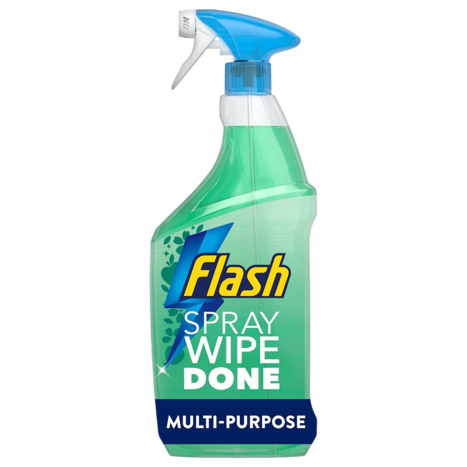 Flash Spray Wipe Done All Purpose Disinfectant Multi Surface Cleaner 800ml - Picture 20 of 24