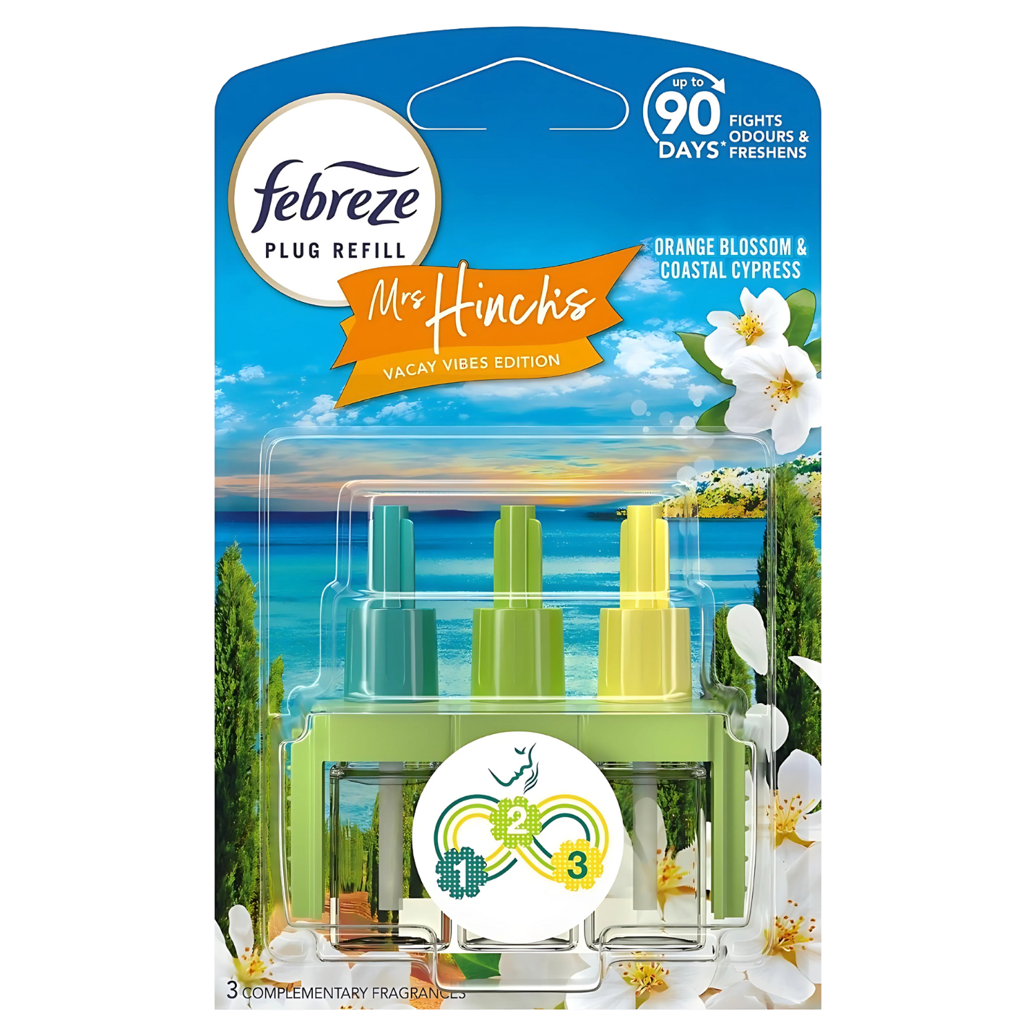 Ambi Pur 3Volution Diffuser Refills Home Room Air Freshener Plug In 20ml