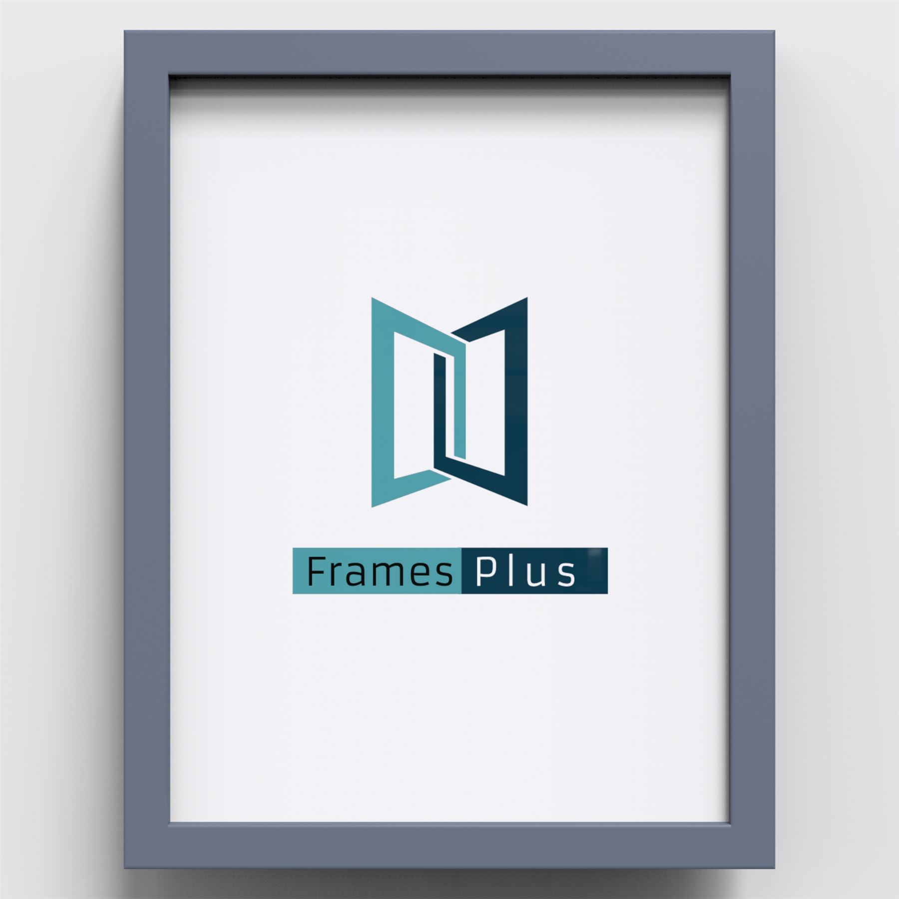 Cornice fotografica A1 A2 A3 A4 A5 legno massello maxi cornice poster grigio scuro - Foto 2 di 3