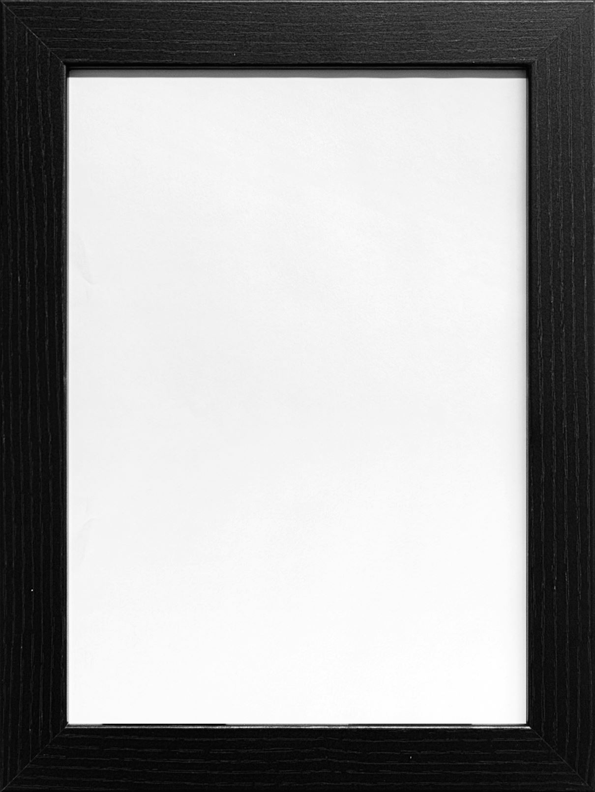 Panoramic Sizes Picture Frames Photo Frames Modern Poster Frame Black White Oak - Picture 3 of 12