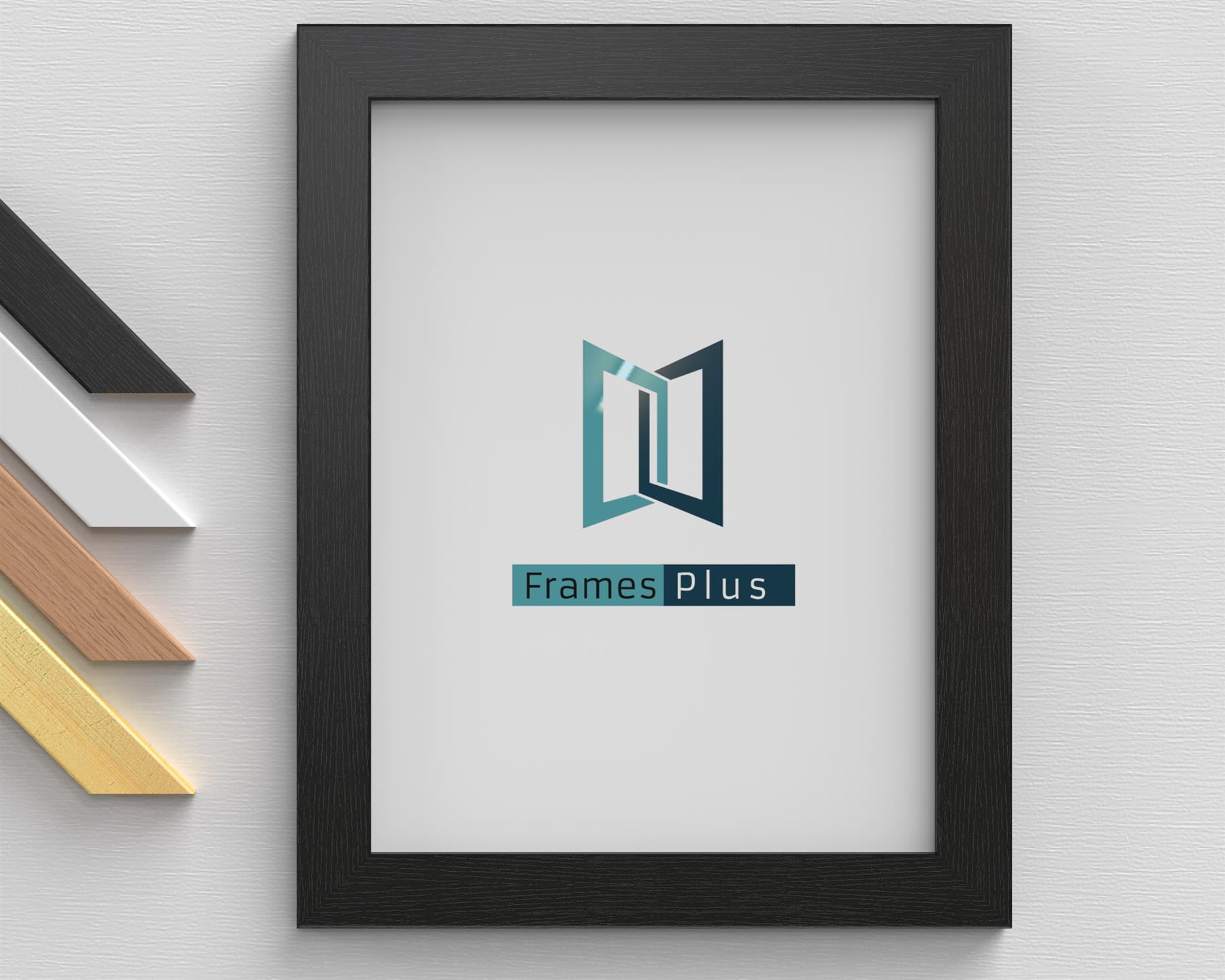 MODERN STYLE WIDE FLAT PHOTO PICTURE FRAME POSTER FRAMES LARGE 5 COLOURS - Picture 2 of 6