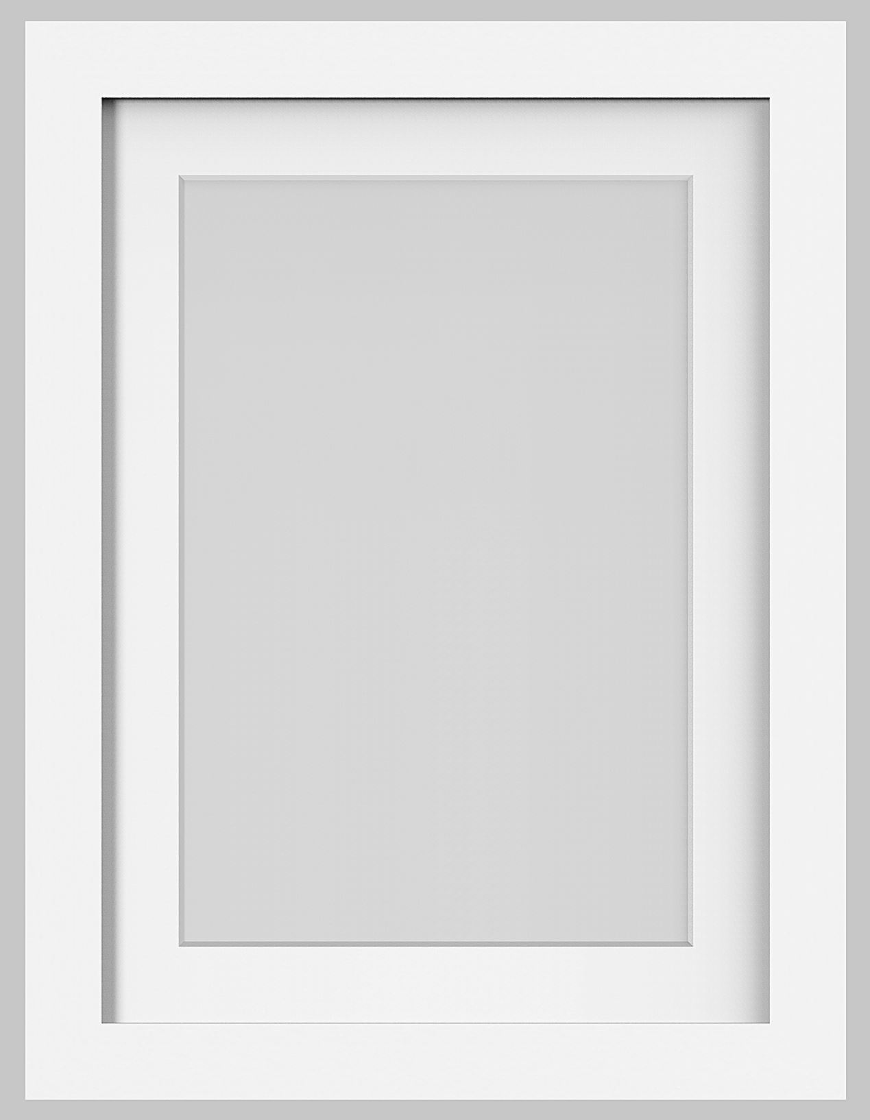 White & Black Photo Picture Frames (With White Mounts) A1 A2 A3 A4 A5 Home Décor - Picture 5 of 5