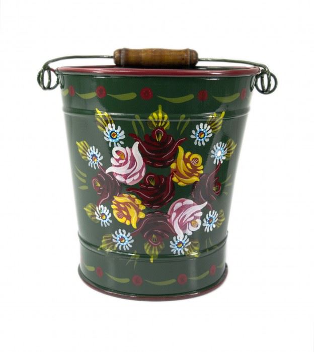 Large Buckets Narrowboat Hand Painted - Picture 16 of 17