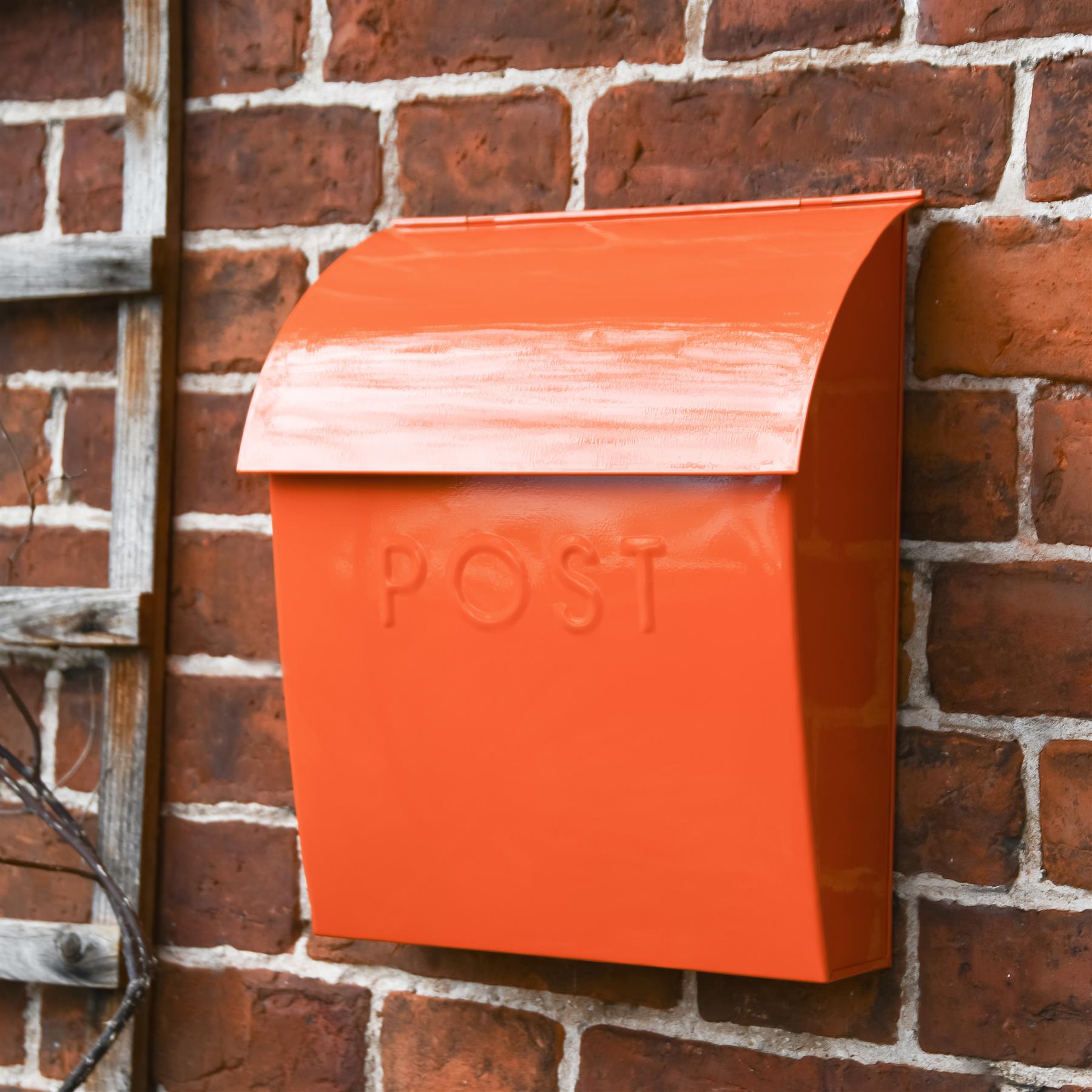 Lockable Wall Mounted Post Parcel Box - Secure Mail Letter Box - Picture 12 of 18