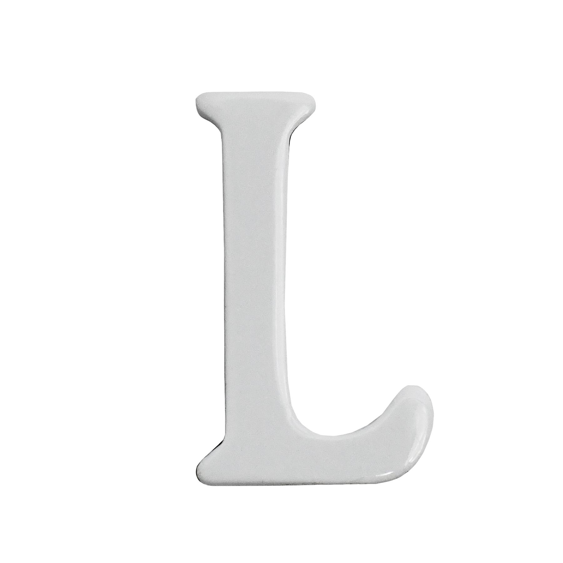 1.5 - 2 Inch Self Adhesive Numbers & Letters Solid Brass White Powder Coated - Picture 14 of 40