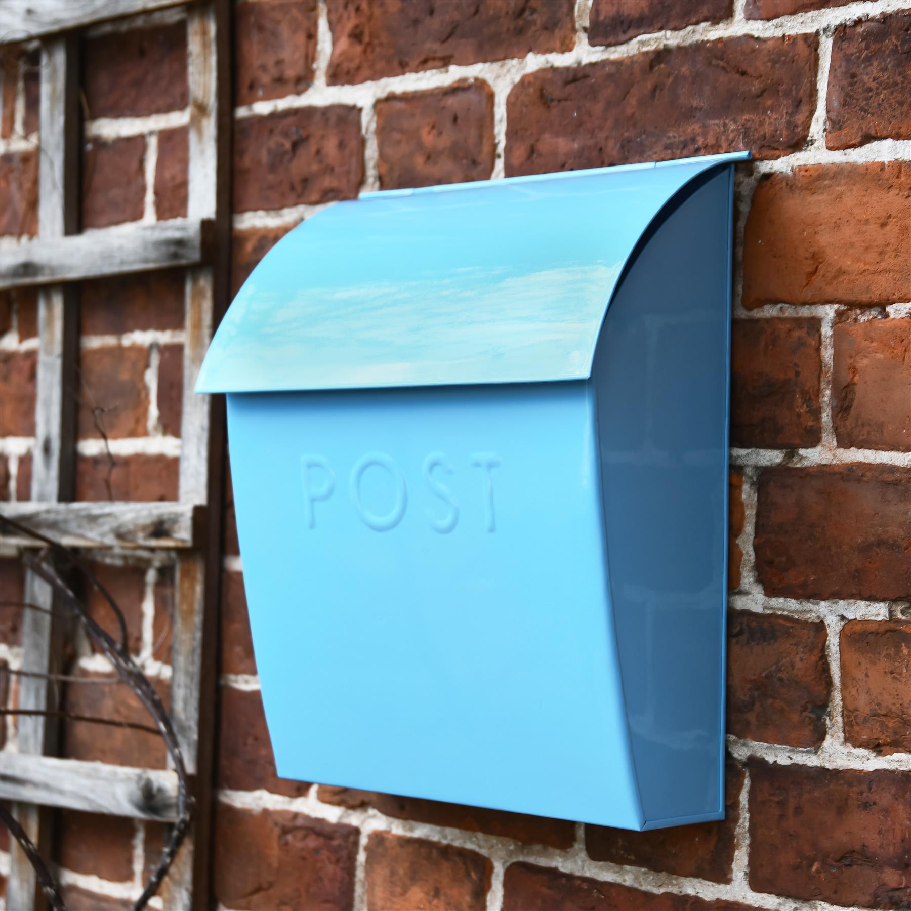 Lockable Wall Mounted Post Parcel Box - Secure Mail Letter Box - Picture 10 of 18