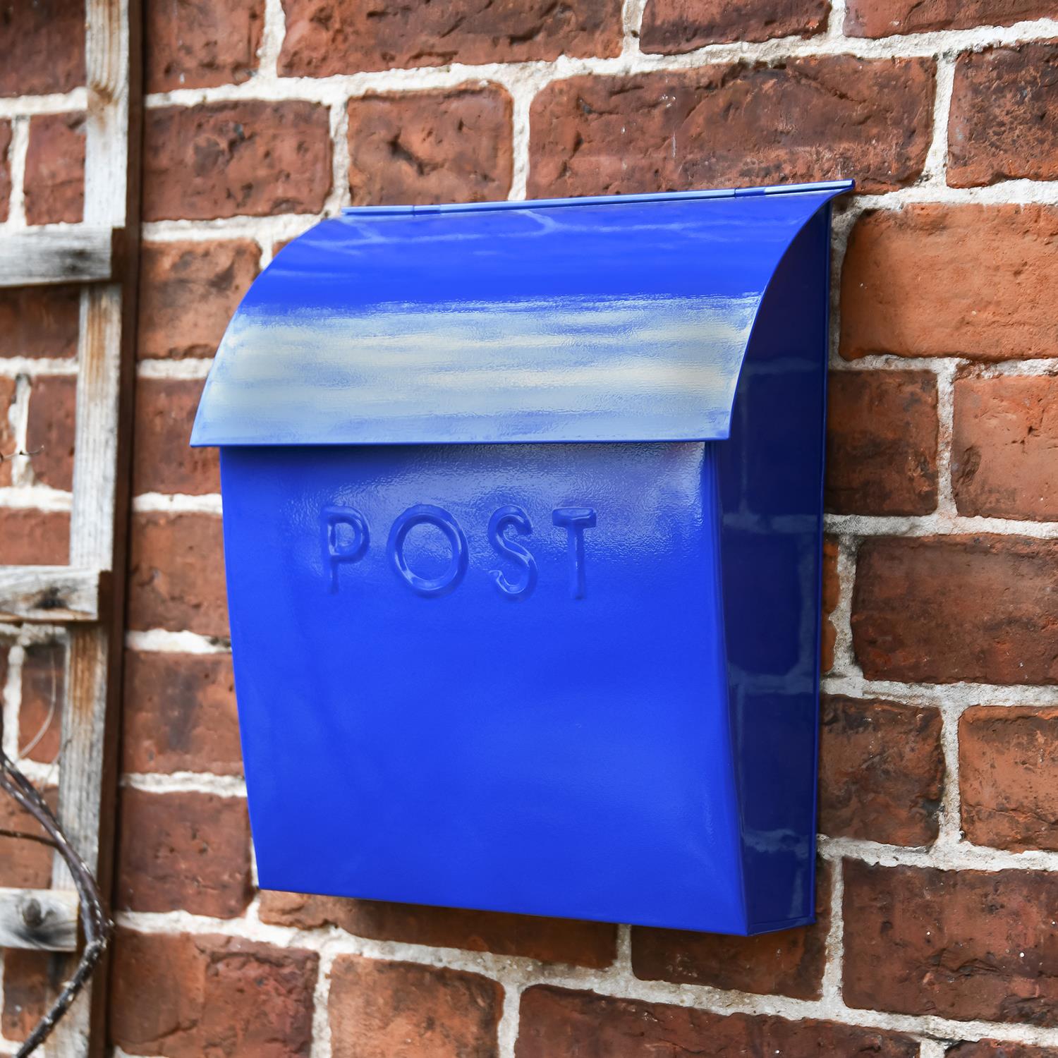 Lockable Wall Mounted Post Parcel Box - Secure Mail Letter Box - Picture 17 of 18