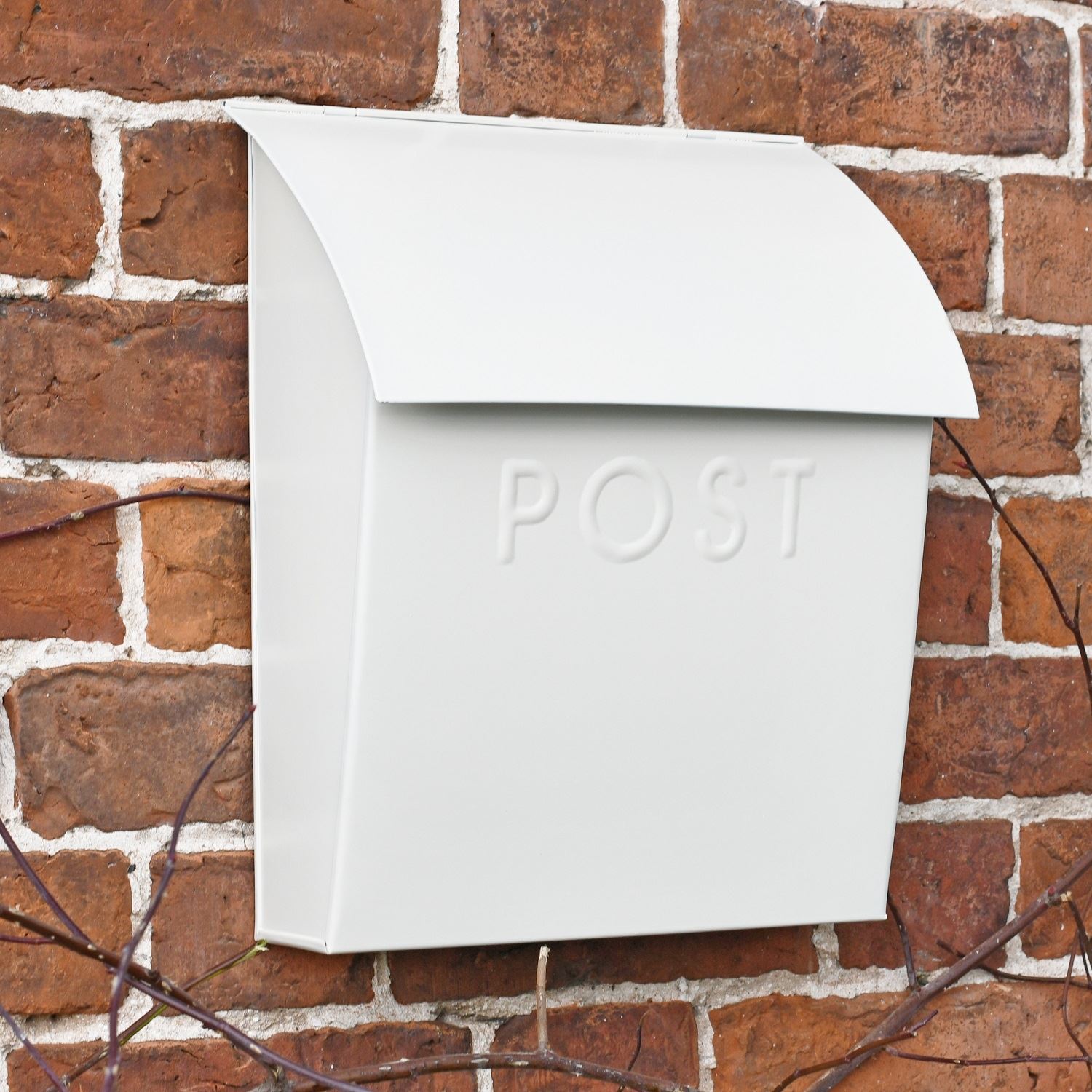 Lockable Wall Mounted Post Parcel Box - Secure Mail Letter Box - Picture 4 of 18