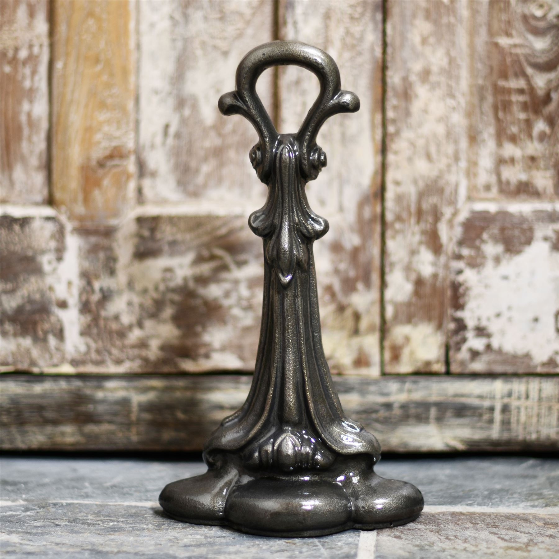 Traditional Door Porter / Door Stop in Six Finishes – Door Accessories - Picture 8 of 22