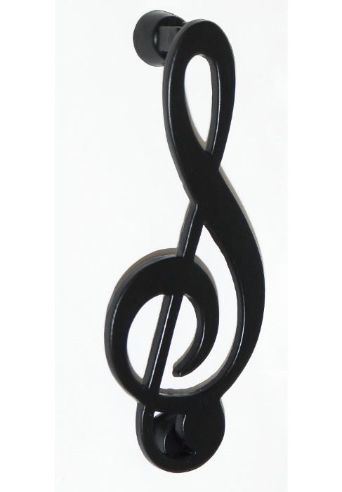 Treble Clef Door Knocker in Three Wonderful Finishes – Door Accessories - Picture 2 of 5