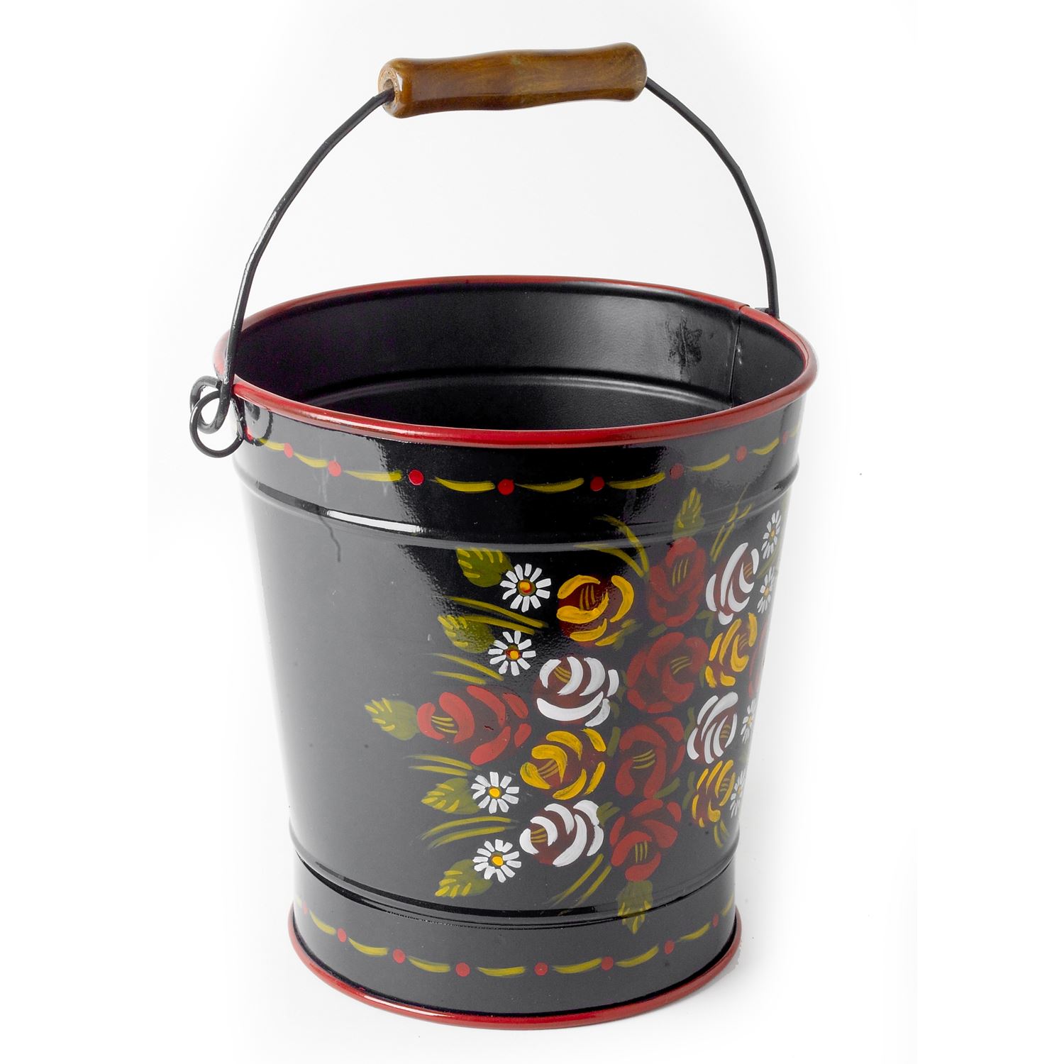 Large Buckets Narrowboat Hand Painted - Picture 7 of 17