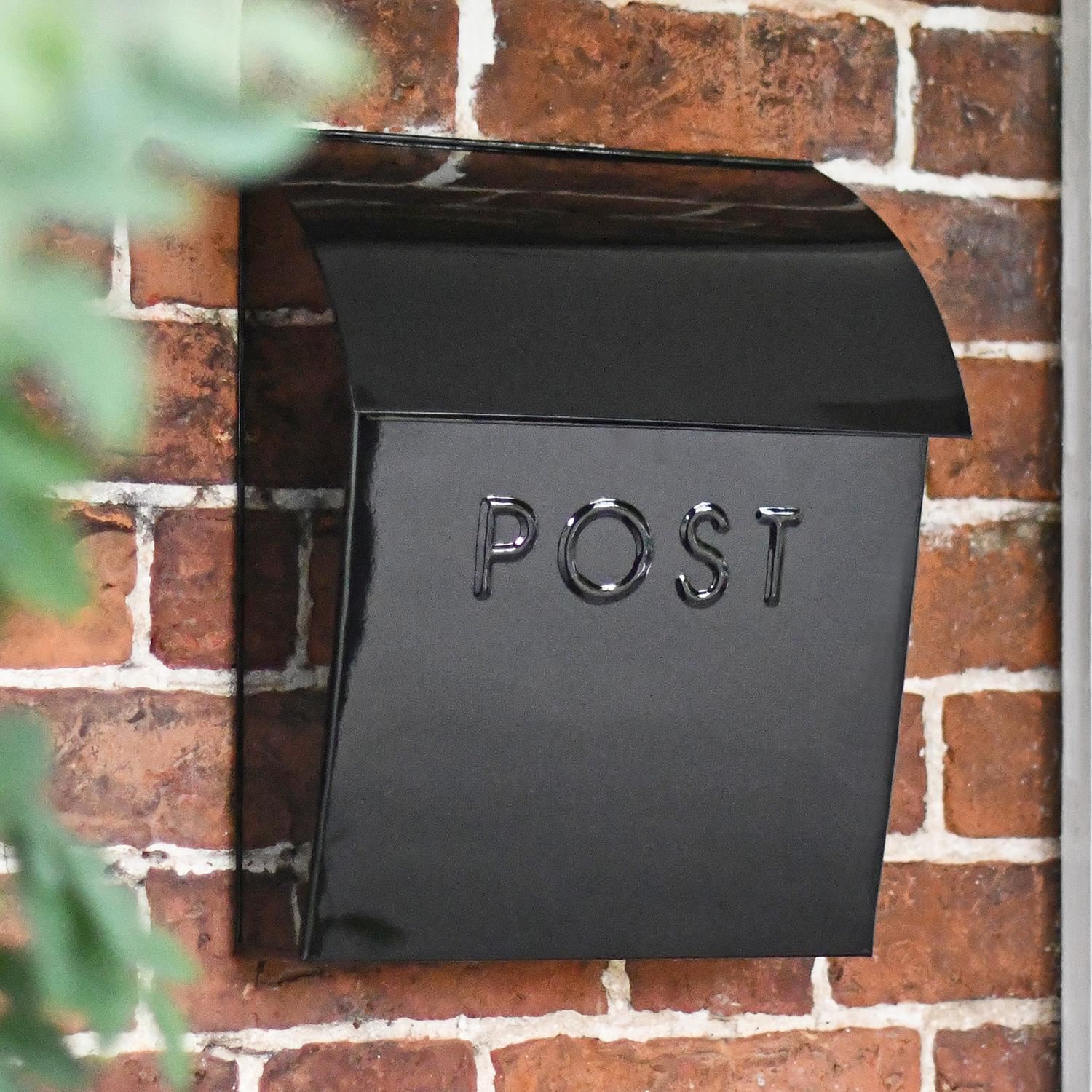 Lockable Wall Mounted Post Parcel Box - Secure Mail Letter Box - Picture 3 of 18