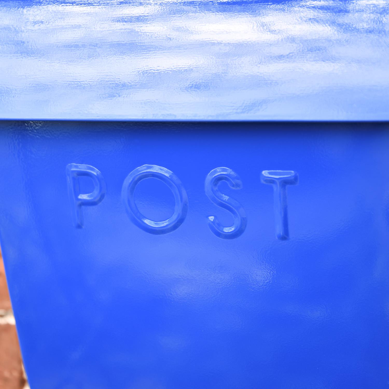 Lockable Wall Mounted Post Parcel Box - Secure Mail Letter Box - Picture 18 of 18