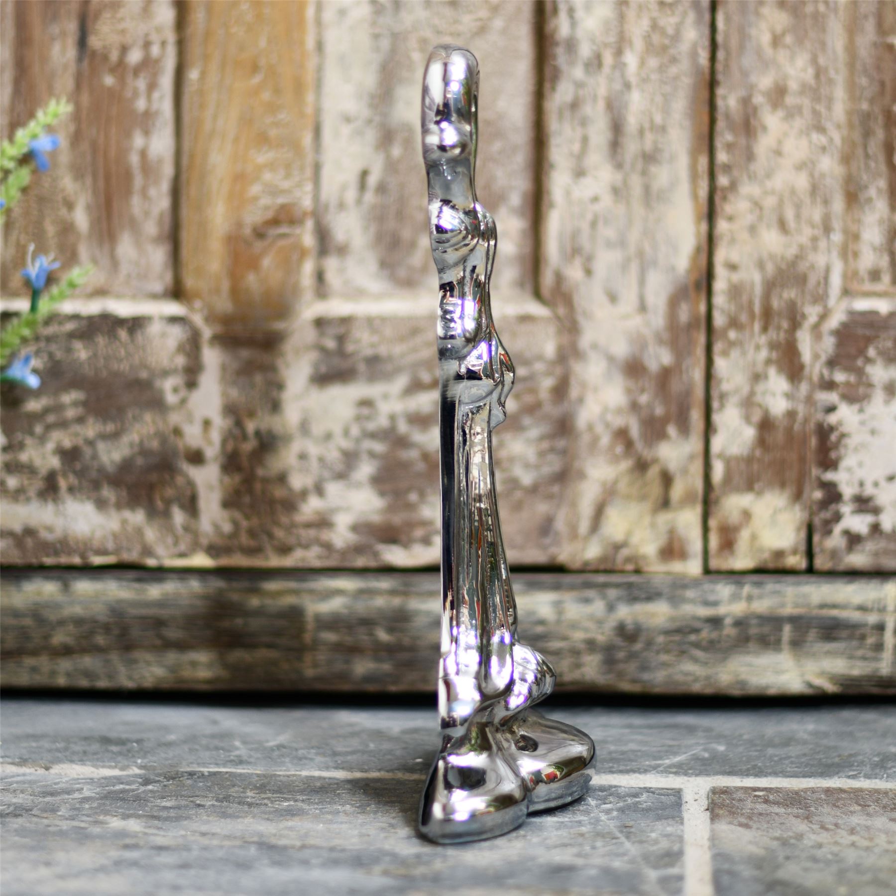 Traditional Door Porter / Door Stop in Six Finishes – Door Accessories - Picture 4 of 22