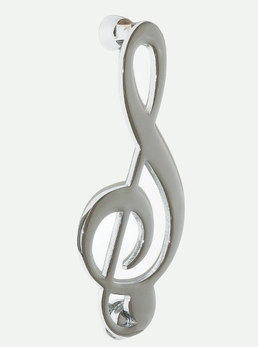 Treble Clef Door Knocker in Three Wonderful Finishes – Door Accessories - Picture 3 of 5