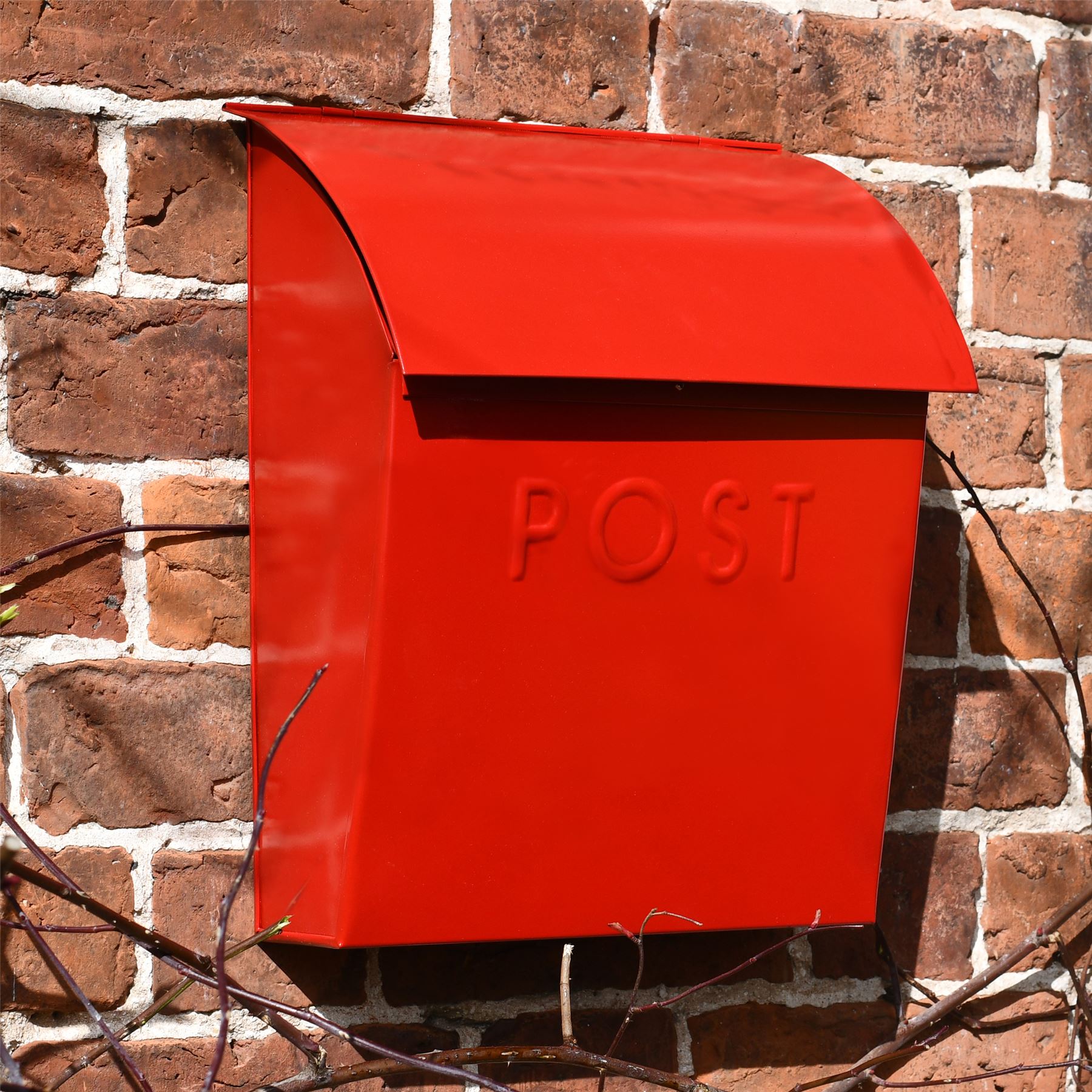 Lockable Wall Mounted Post Parcel Box - Secure Mail Letter Box - Picture 16 of 18