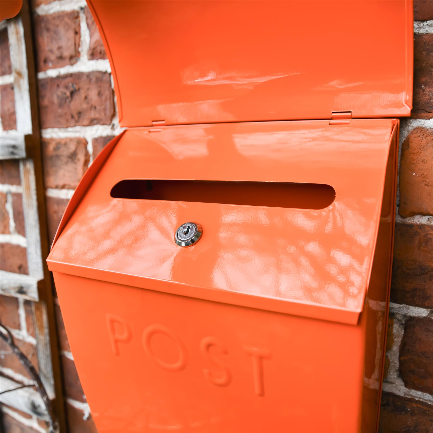 Lockable Wall Mounted Post Parcel Box - Secure Mail Letter Box - Picture 13 of 18
