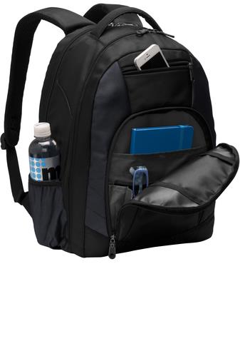 Port Authority Front Organization Panel Commuter Laptop Backpack BG205