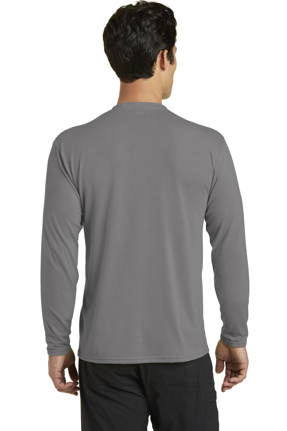 Port & Company Men's Long Sleeve Performance 65/35 Blend T-Shirt PC381LS - Picture 21 of 31