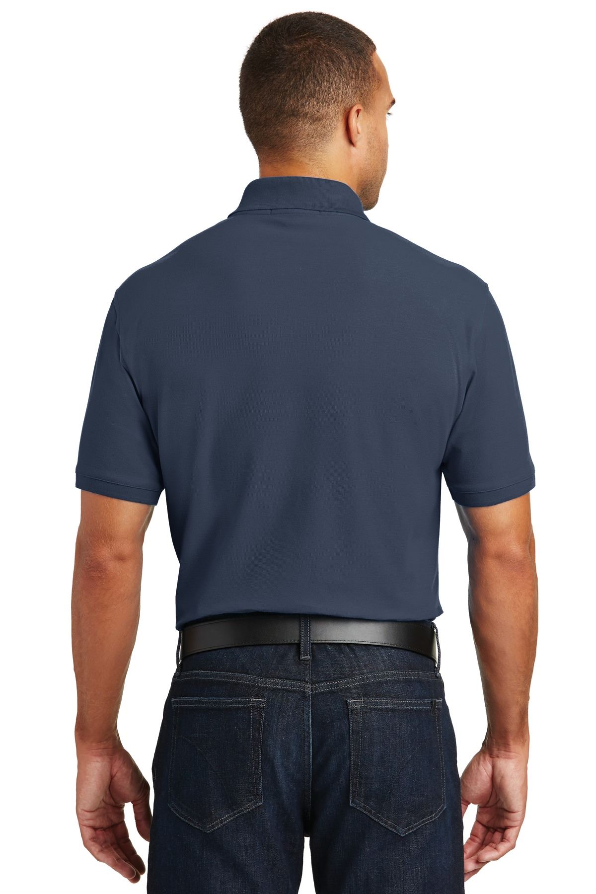 NEW Port Authority Mens 3 Button Placket Core Classic Pique Polo Shirt M-K100 - Picture 29 of 35