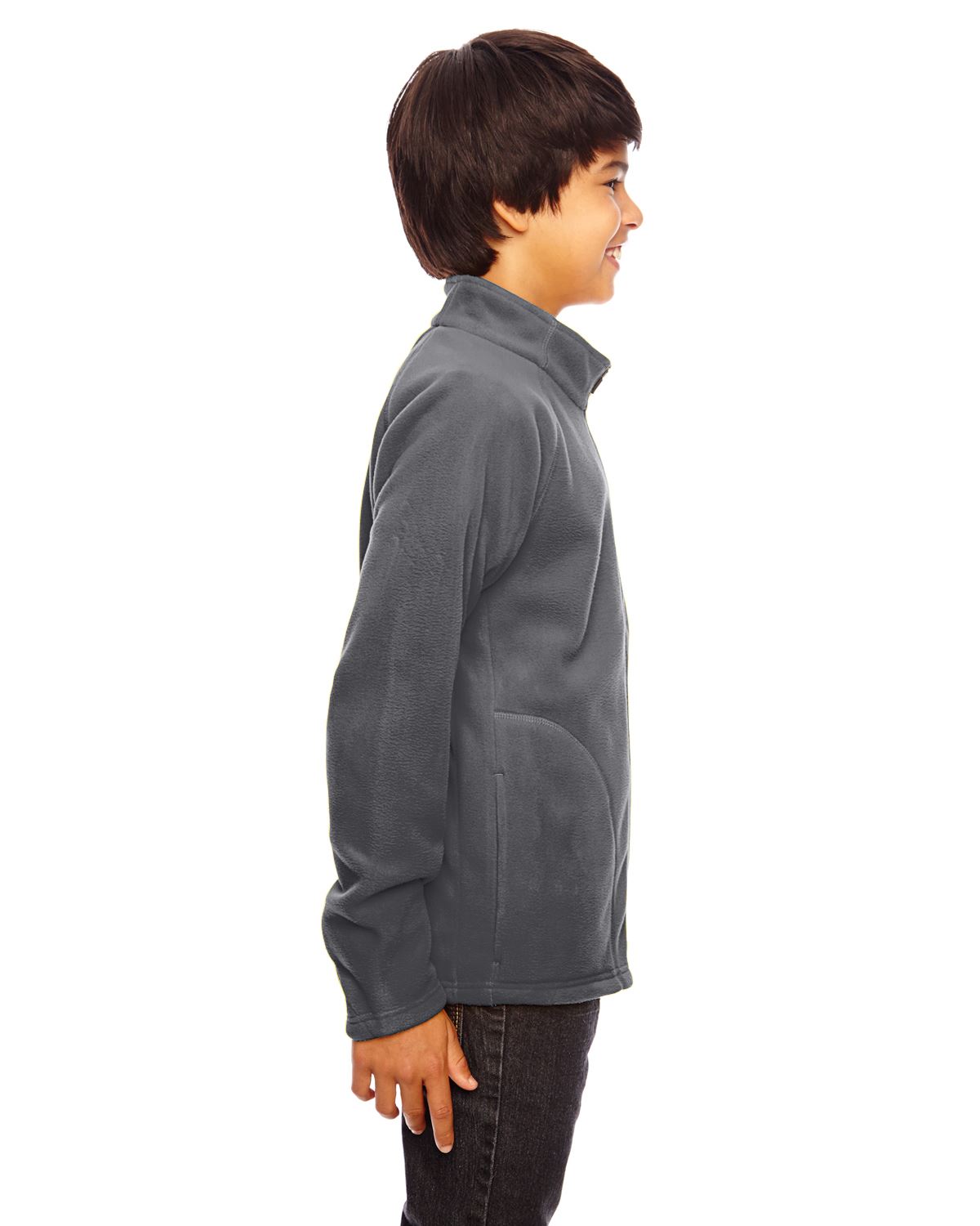 Team 365 Fleece Jacket Youth Campus Microfleece Jacket TT90Y - Picture 23 of 44