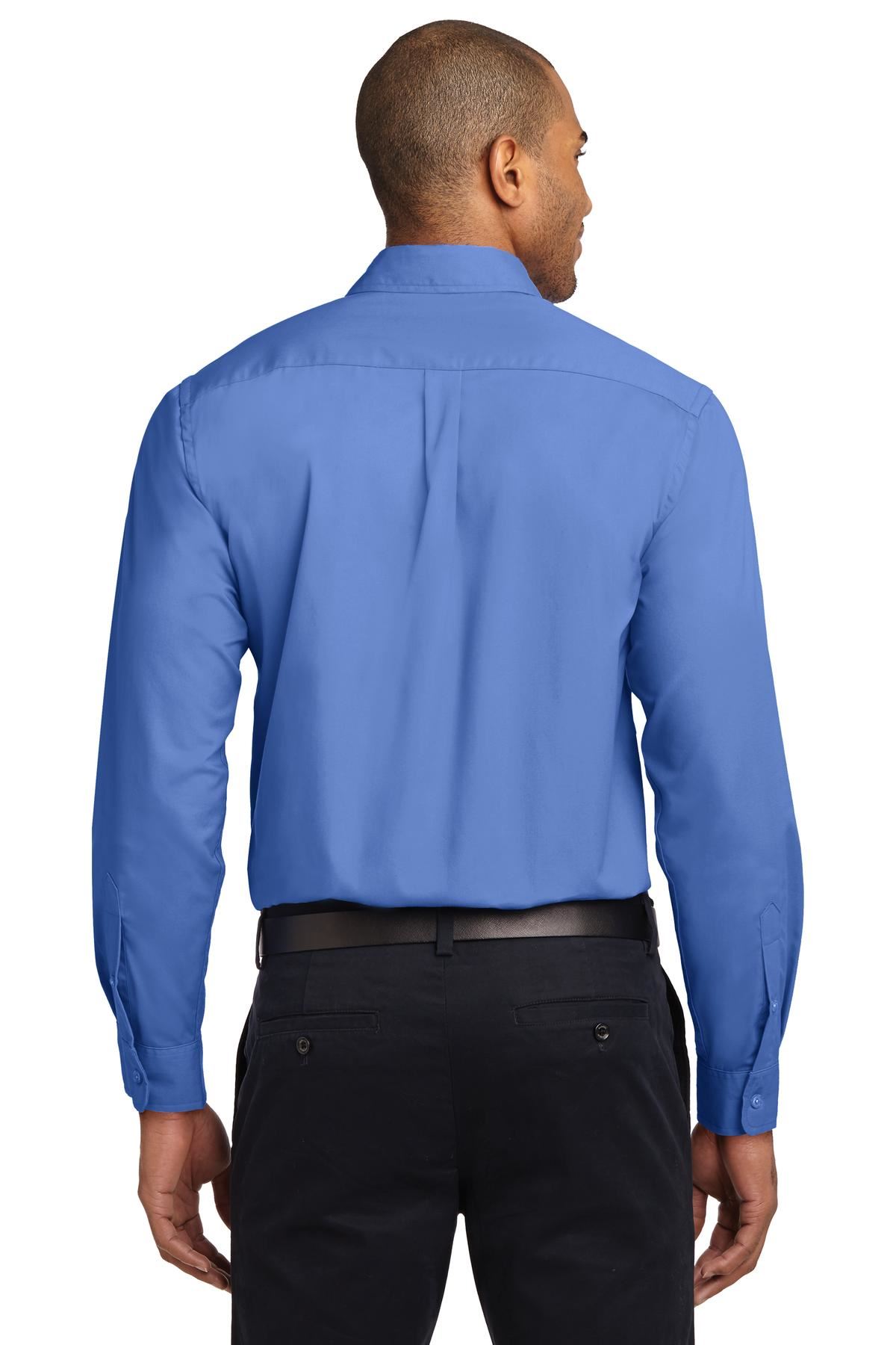 Port Authority Long Sleeve Button Down collar Easy Care Shirt S608 - Picture 49 of 51