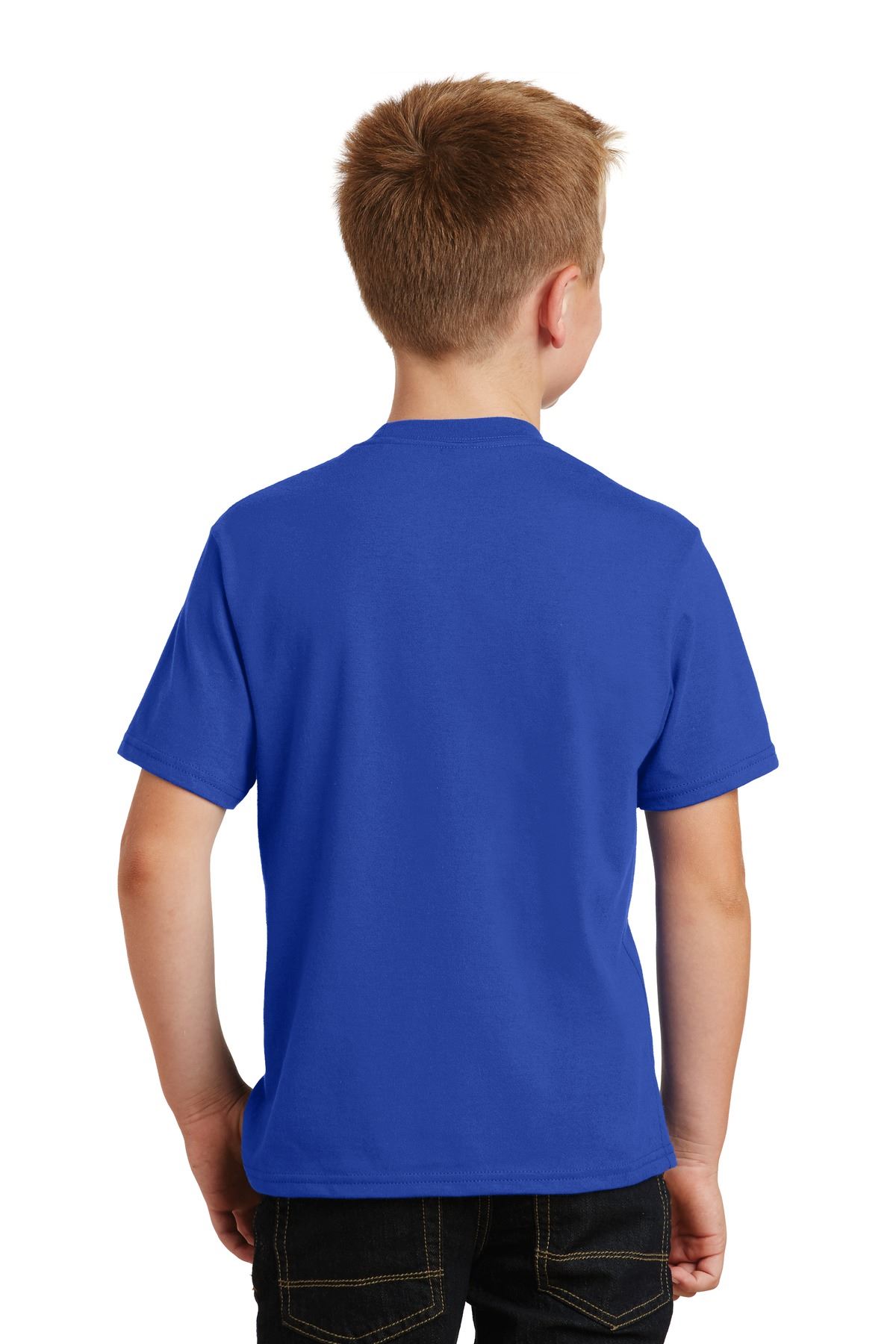 Port & Company Youth Short Sleeve Fan Favorite Crew Neck T-Shirt PC450Y - Picture 48 of 51