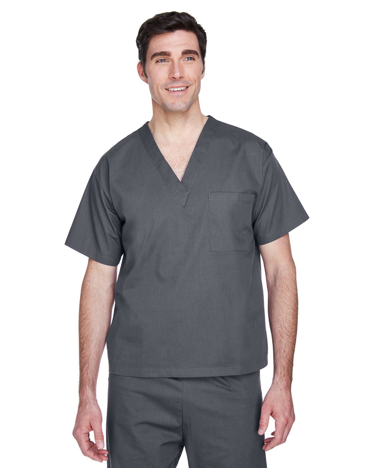 Harriton Medical Unisex Standard V Neck Scrub Top M897 - Picture 15 of 41