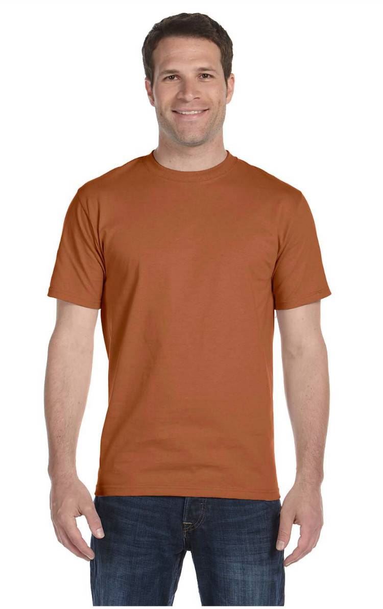 Hanes Mens Beefy T-Shirt Short Sleeve Preshrunk Cotton S-3XL 5180 - Picture 29 of 32
