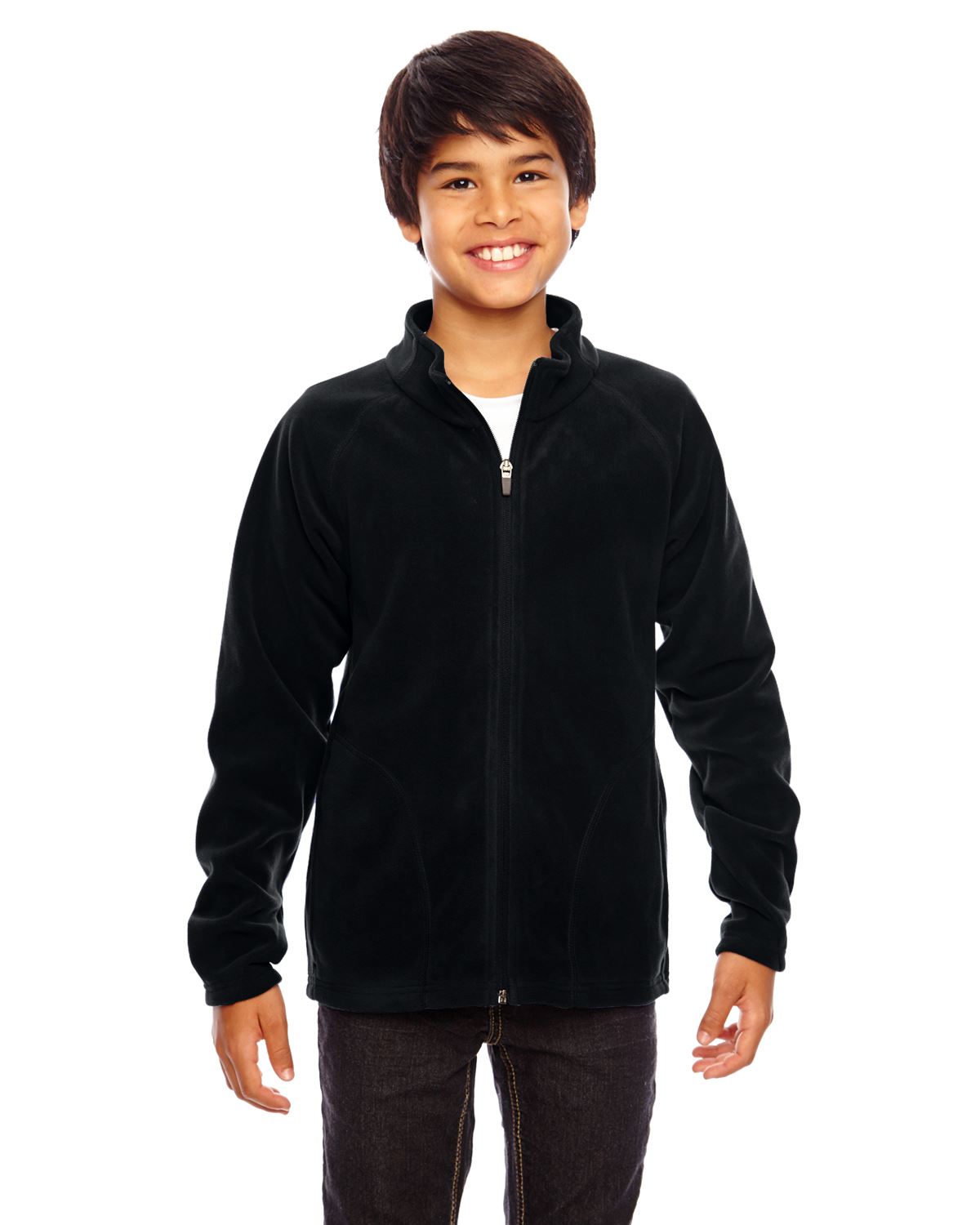 Team 365 Fleece Jacket Youth Campus Microfleece Jacket TT90Y - Picture 3 of 44