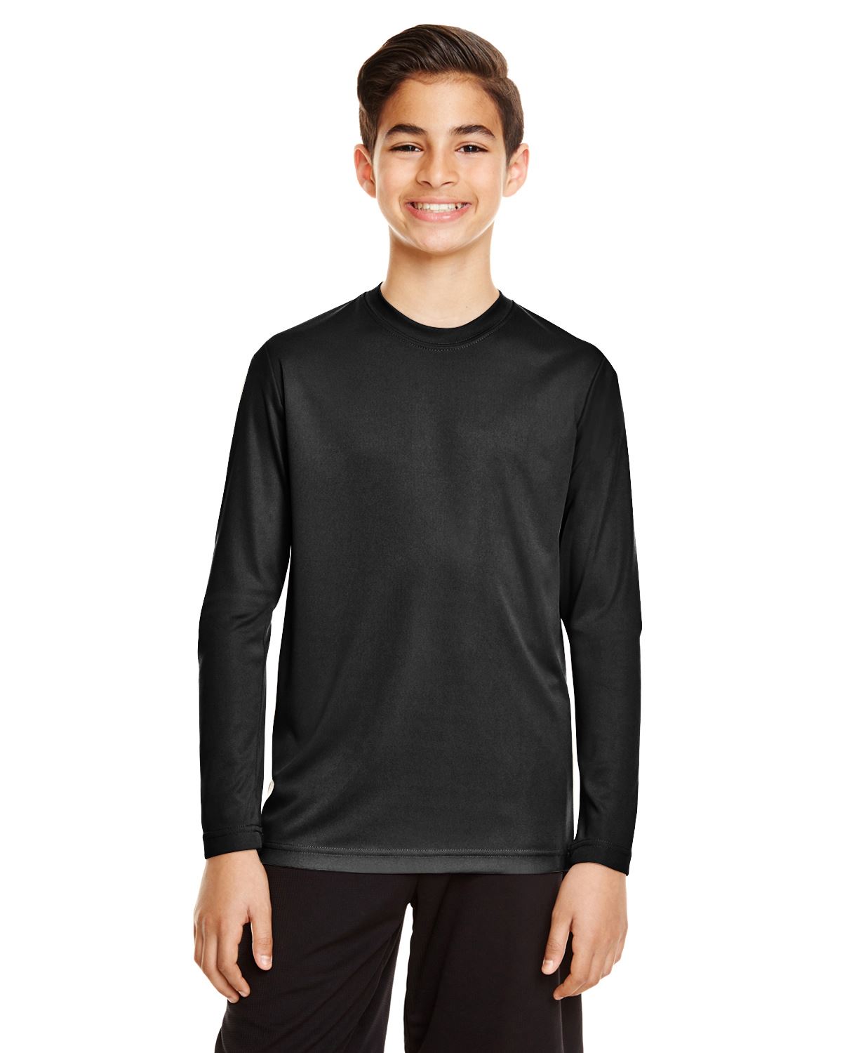 Team 365 T-Shirts Youth Zone Performance Long-Sleeve T-Shirt TT11YL - Picture 3 of 41