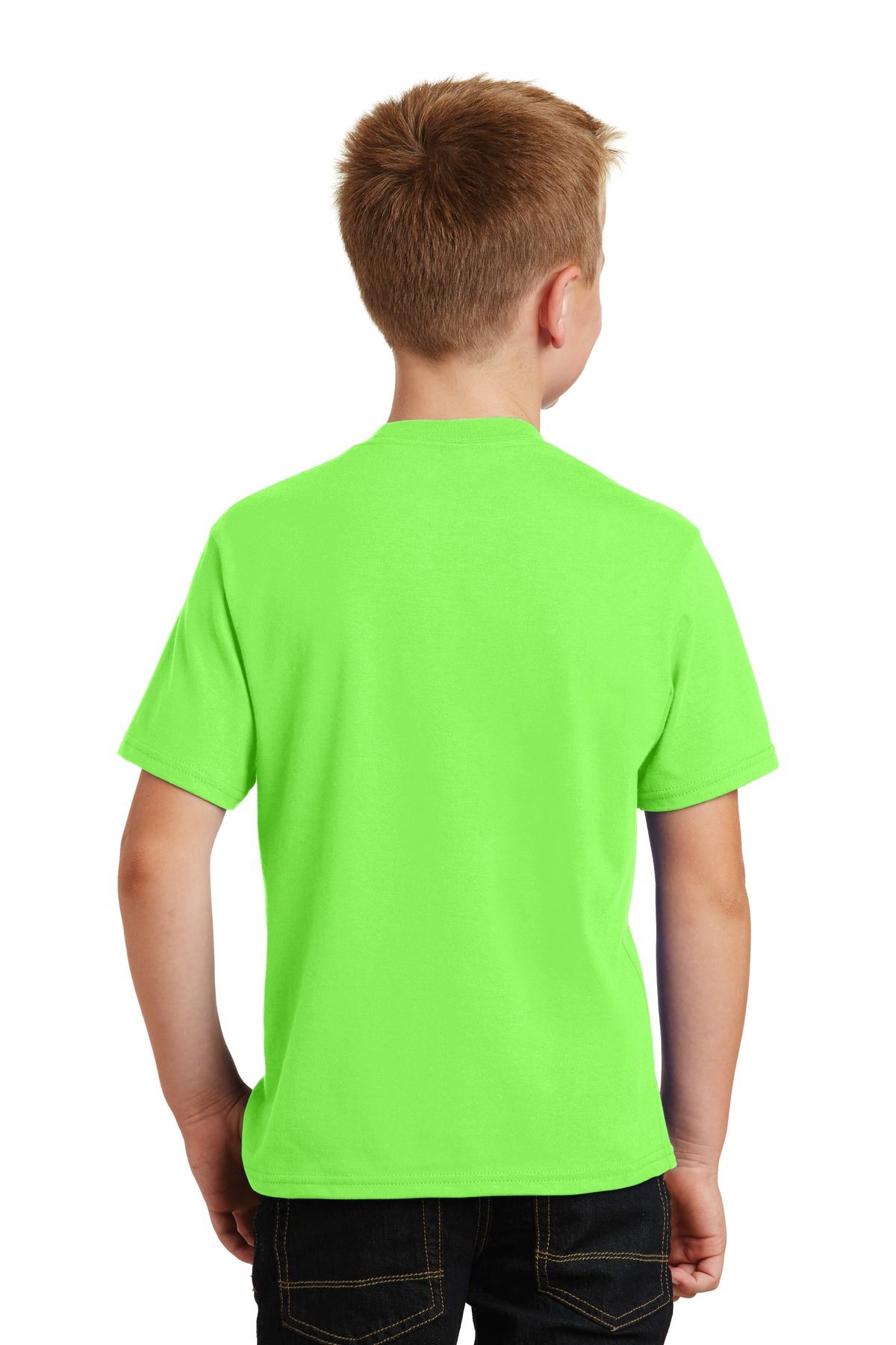 Port & Company Youth Short Sleeve Fan Favorite Crew Neck T-Shirt PC450Y - Picture 24 of 51