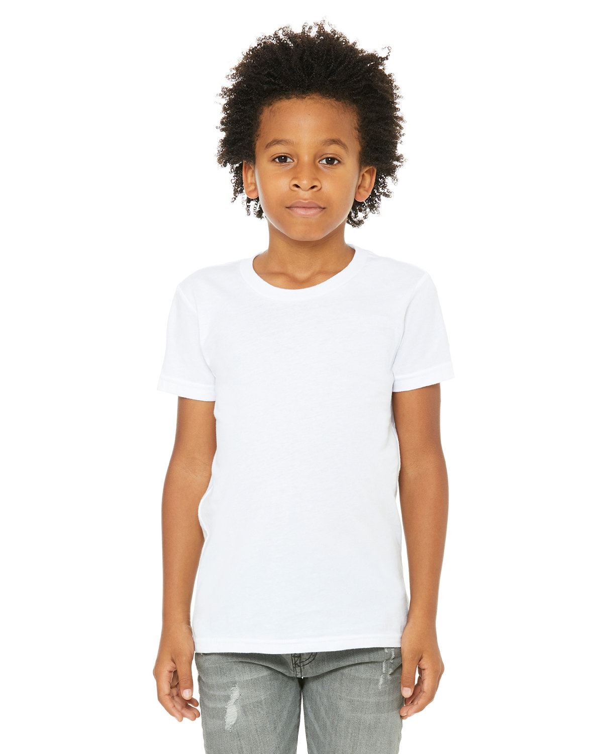 Bella + Canvas Youth Jersey Short-Sleeves Cotton T-Shirt 3001Y - Picture 41 of 41